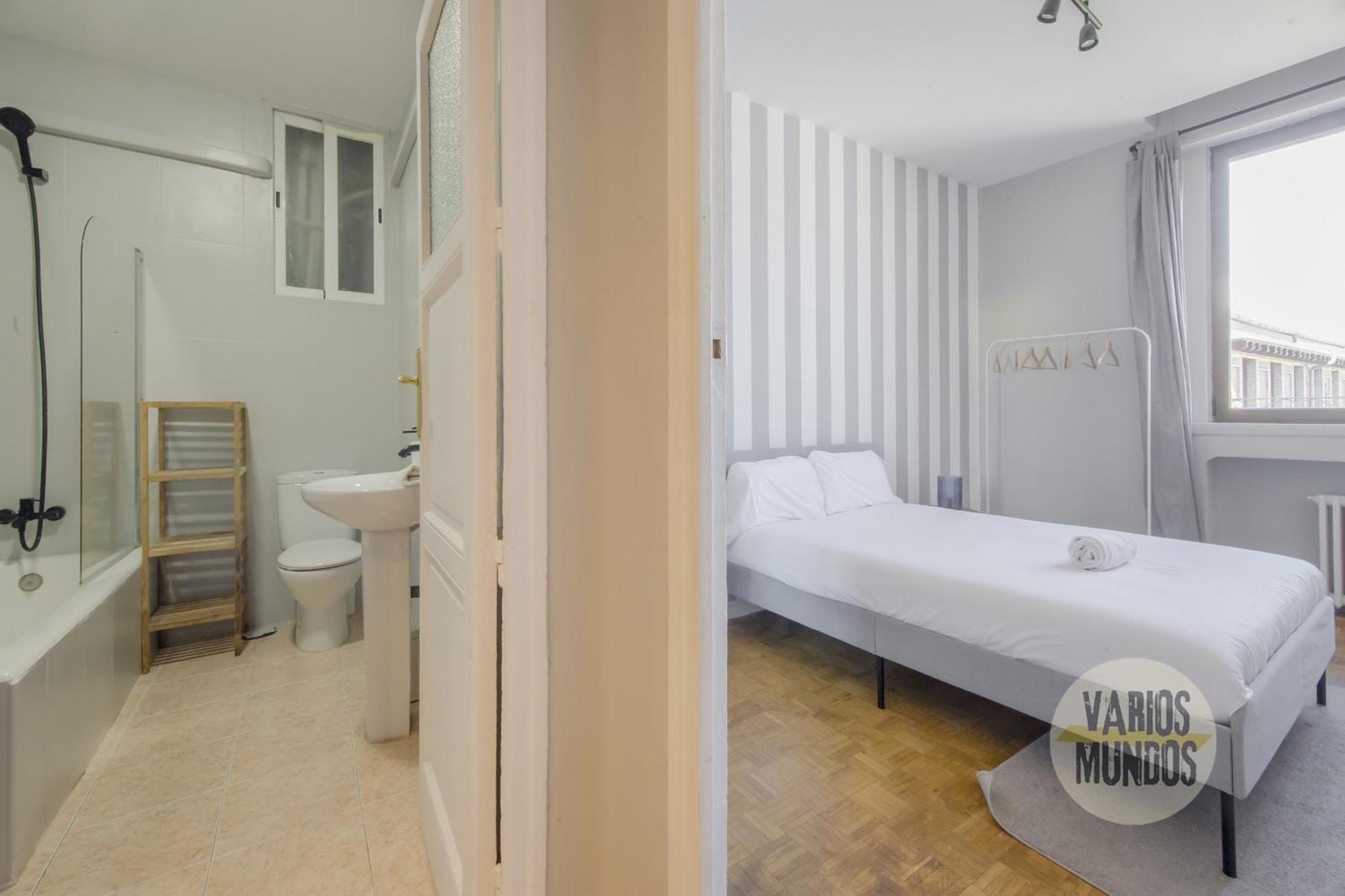 Apartamento De 4Hab En La Latina Con Vistas A Madrid Centro Exteriör bild